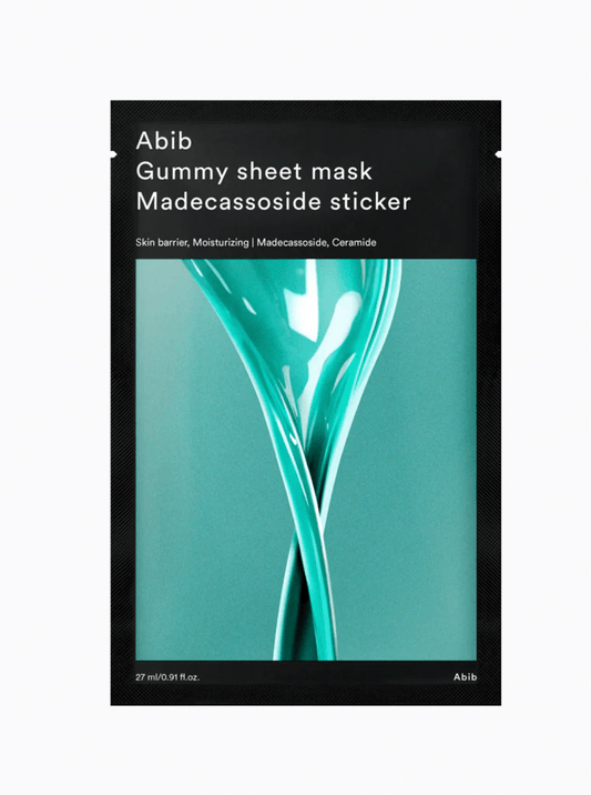 Abib Gummy Sheet Mask Madecassoside Sticker Gummy sheet mask met madecassoside