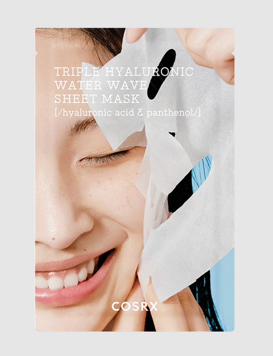 Cosrx Hydrium Triple Hyaluronzuur Water Wave Sheet Masker