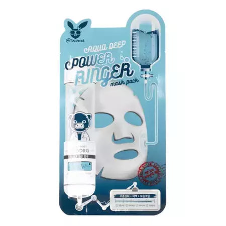 Elizavecca Aqua Deep Power Ringer Mask Sheetmasker met hyaluronzuur