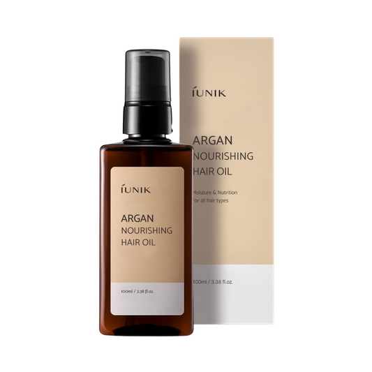 IUNIK Argan Nourishing Hair Oil Plaukų aliejus