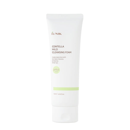 iUNIK Centella Mild Cleansing Foam Zachte gezichtsreiniger