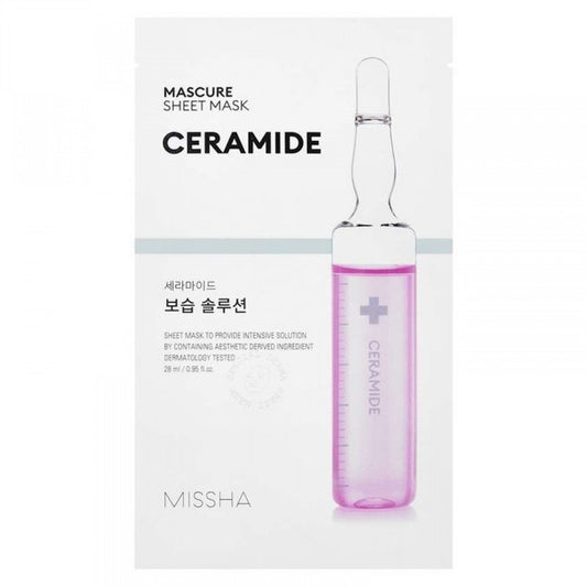 MISSHA Mascure Moisture Barrier Solution Sheet Mask Lakštinė veido kaukė