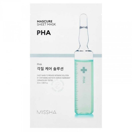 MISSHA Mascure Peeling Solution Sheet Mask Lakštinė veido kaukė
