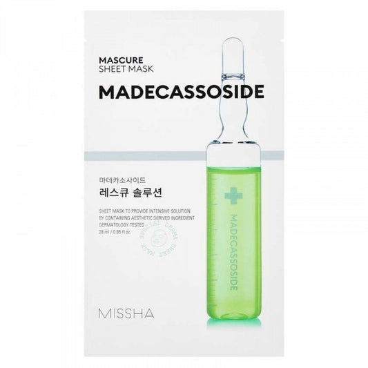 MISSHA Mascure Rescue Solution Sheet Mask Veido kaukė