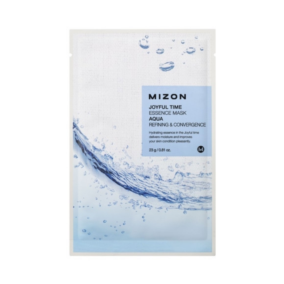 MIZON Joyful Time Essence Mask Aqua Lakštinė veido kaukė