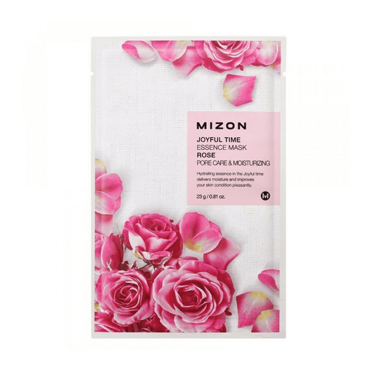 MIZON Joyful Time Essence Mask Rose Lakštinė veido kaukė
