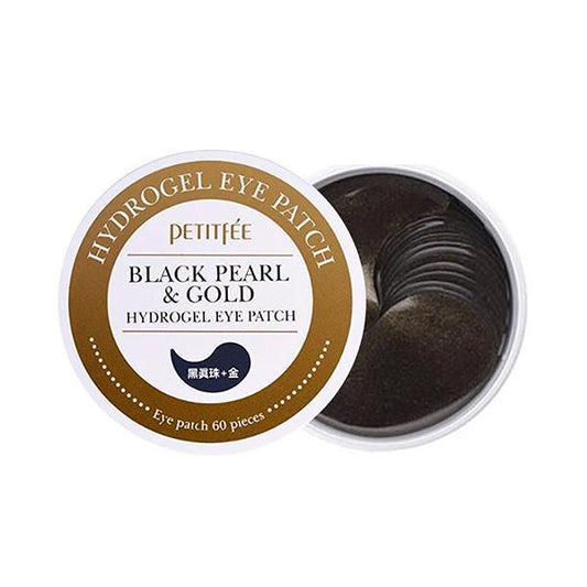 PETITFEE Black Pearl & Gold Hydrogel Eye Patch Paakių pagalvėlės