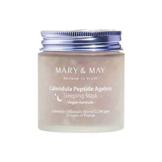 Mary &amp; May Calendula Peptide Ageless Slaapmasker Nachtmasker
