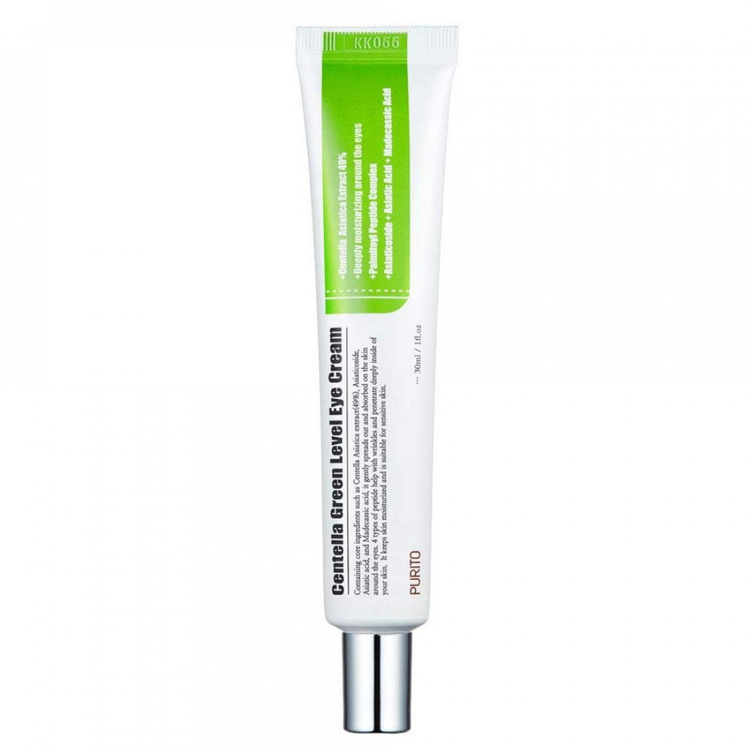 PURITO Centella Green Level Eye Cream - paakių kremas su centele - odoscentras.lt